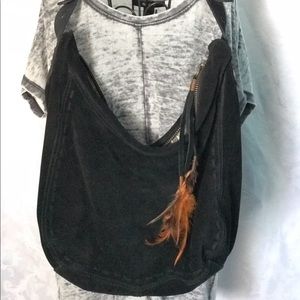 Lucky brand suede purse